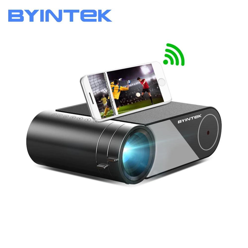 BYINTEK 2019 Новый 720P Мини светодиодный портативный домашний кинотеатр HD ЖК проектор