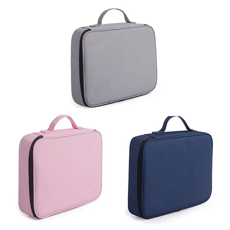 

Document Ticket Storage Bag Waterproof Large Capacity for Home Office Travel 35 x 6 x 27cm WF1020