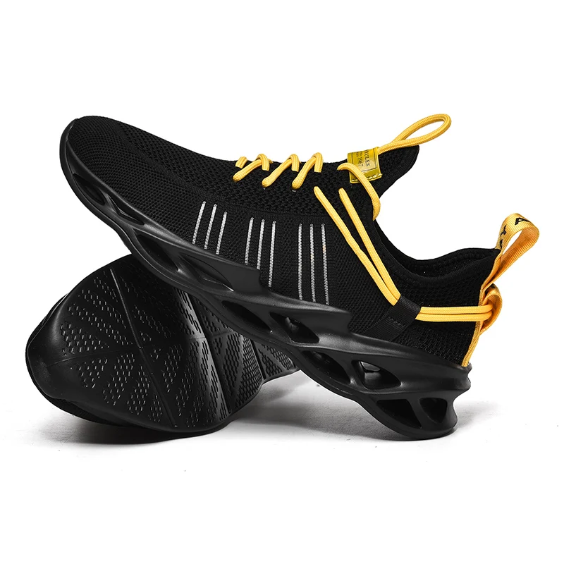 

Men shoes Breathable sports shoes black Tennis shoes Original Men casual shoes Safety walk luxury running shoes Men's shoes