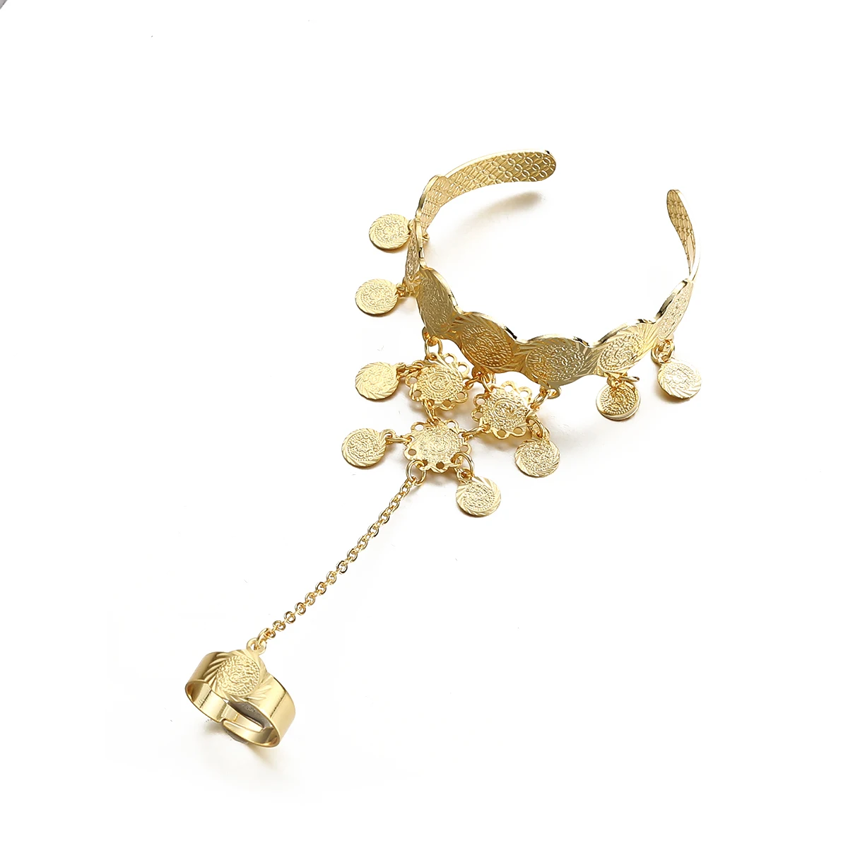 

Ethiopian Openable Dubai Gold Retro Coins Bangles Women Bracelets African European Ethiopia Boys Girls Birthday Gifts