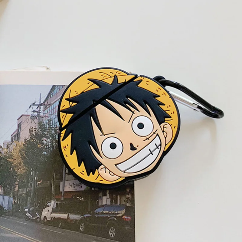 7 Манга для Apple Airpods чехол защитный чехол Япония Аниме one piece Law чехол для наушников s для Airpods 1 2 Мягкий силиконовый чехол для гарнитуры - Цвет: 7