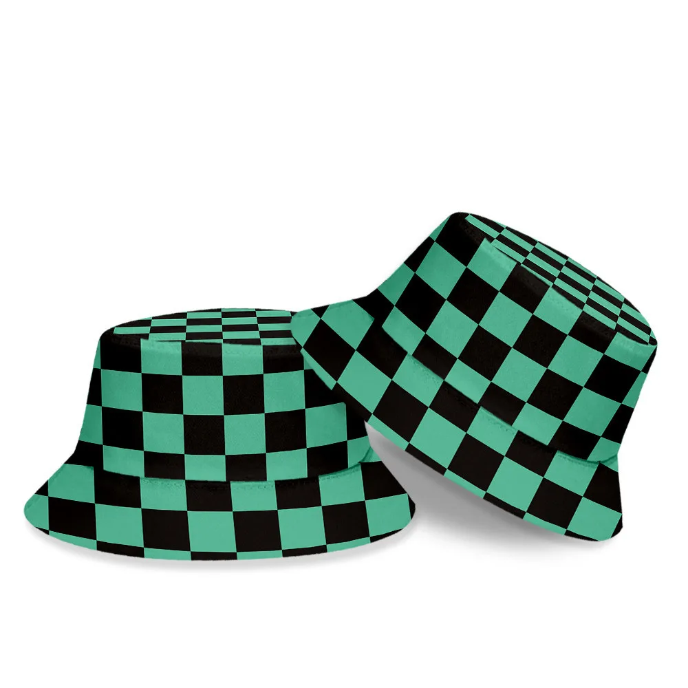 Anime Demon Slayer Kimetsu no Yaiba Cosplay Sunscreen Fisherman Hat Summer Outdoor Sun | Hats