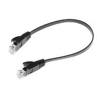 1pc 30cm cat6 network cable patch cord rj45 slim high speed computer networking cord
