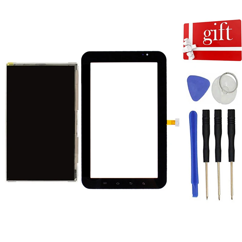 

ЖК-дисплей 7 дюймов для Samsung Galaxy Tab P1000, ЖК-дисплей, панель, модуль монитора/сенсорный экран, дигитайзер, сенсор, замена стекла