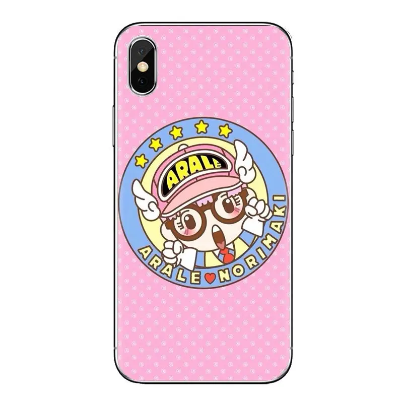 Аниме Dr Slump Arale Маленькие девушки ТПУ чехлы для samsung Galaxy S2 S3 S4 S5 MINI S6 S7 edge S8 S9 Plus Note 2 3 4