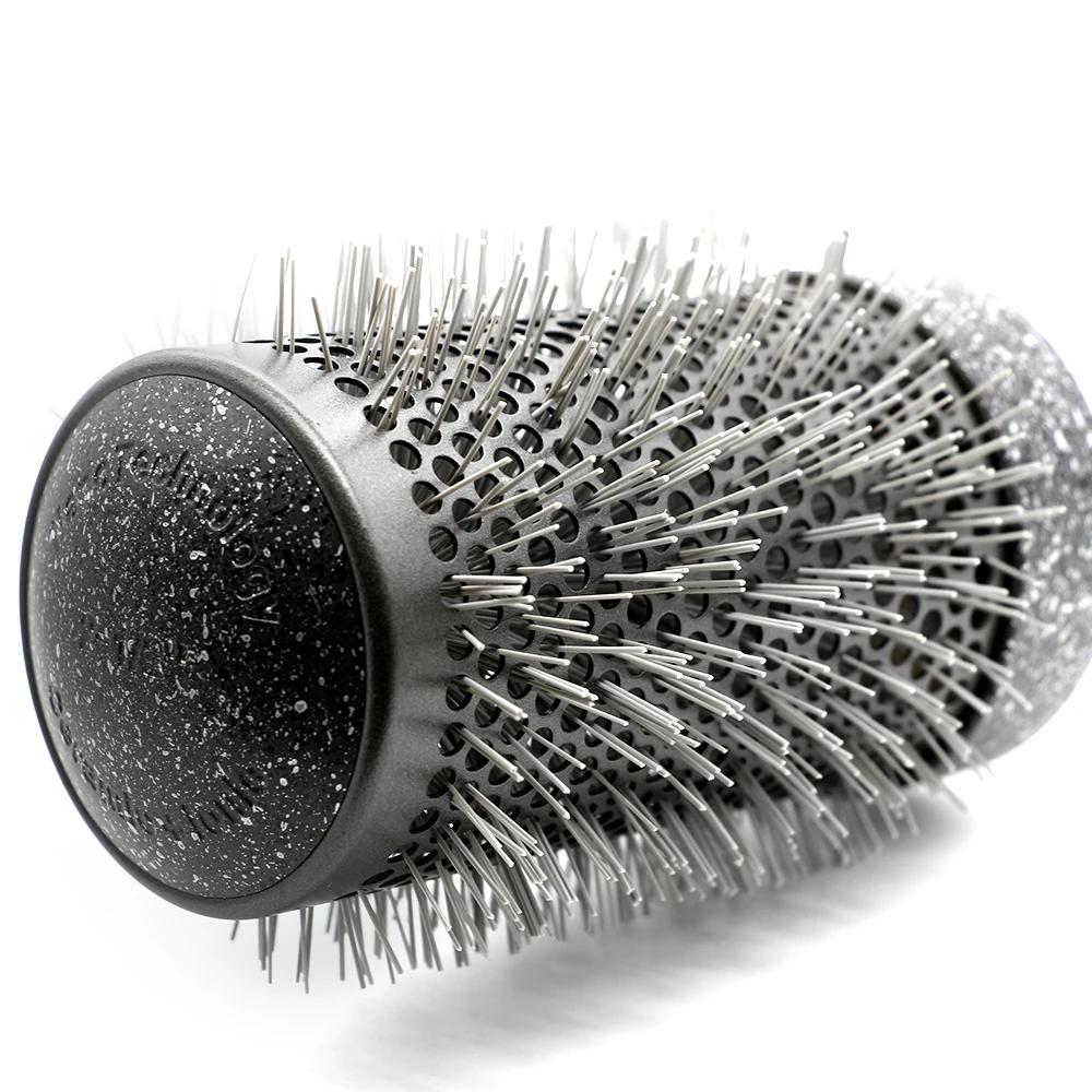 

5 Sizes Professional Salon Styling Tools Round Hair Comb Hairdressing Curling Hair Brushes Nylon Ceramic Iron Tube Round Comb