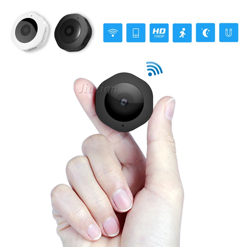 Беспроводная мини камера видеонаблюдения видеорегистратор с функцией ночного