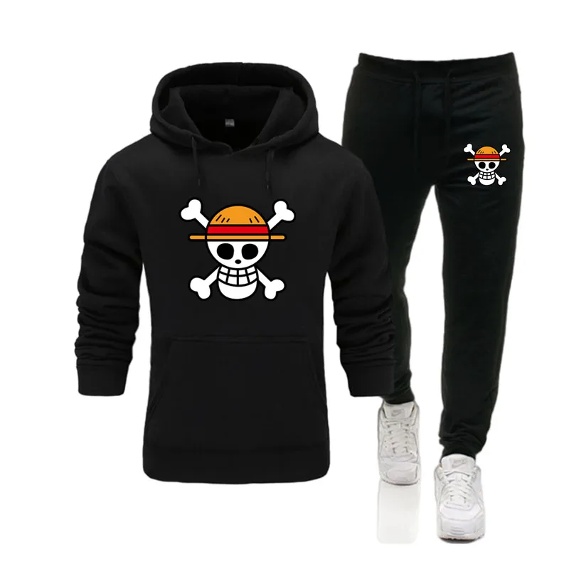 Осенние брендовые новые модные мужские комплекты в стиле флуффи с длинным