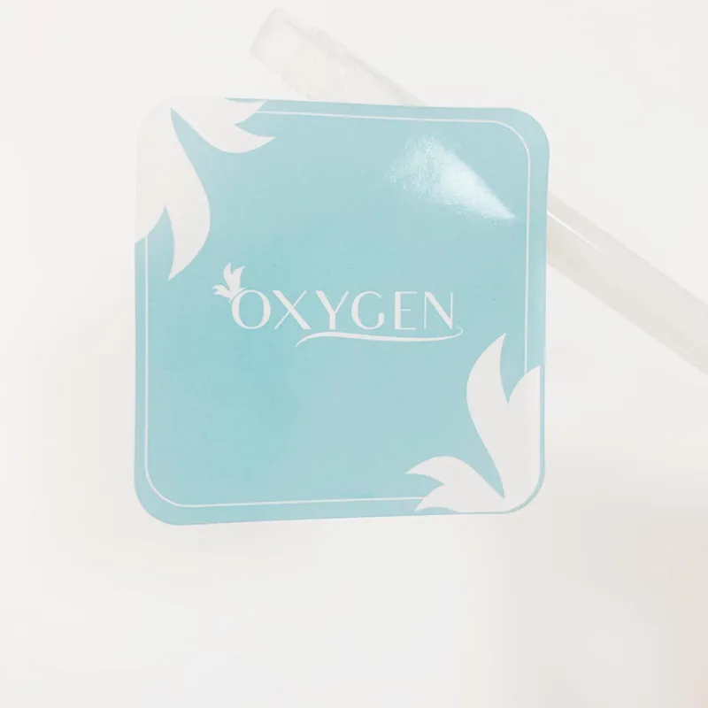 Наклейки на заказ с напечатанным логотипом текстом вечевечерние кой событием