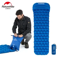 naturehike inflatable mattress single camping mat air mattress ultralight hiking sleeping pad folding bed travel sleeping mat