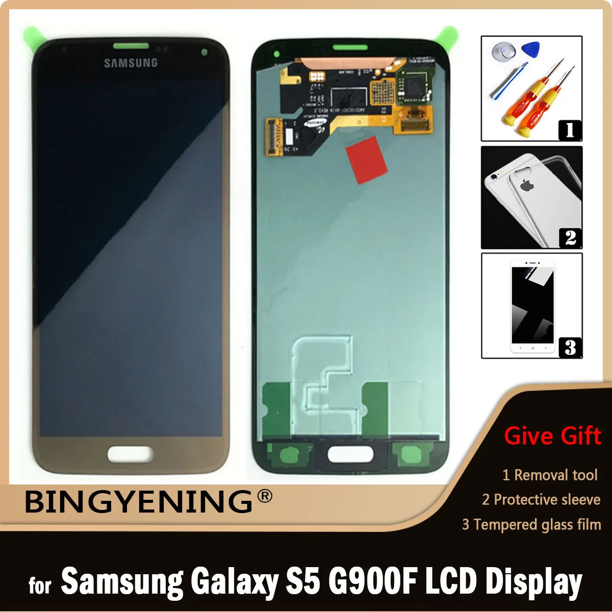 

Для Samsung Galaxy S5, G900, G900F, G900H, G900M, полный ЖК-дисплей, сенсорный экран, дигитайзер в сборе с заменой рамки