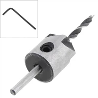 3mm drill bits three carpentry countersink drill bit hss woodworking drills bit wrench tool for electrical drill tools
