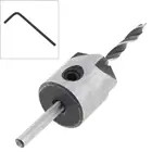 3 мм сверла три столярных зенковки сверло из быстрорежущей стали Быстрорежущая стандартная бита + гаечный ключ инструмент для электрических сверлильных инструментов