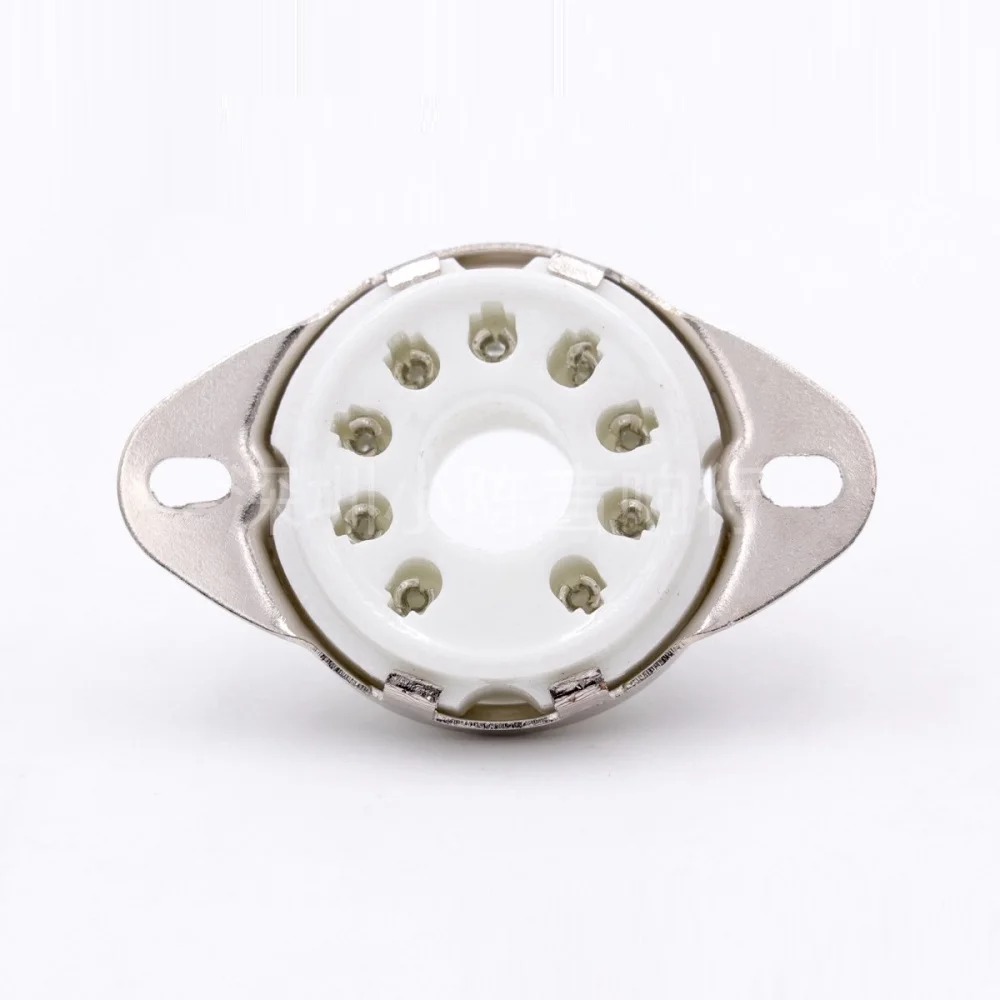 Большой керамический держатель клапана 9 контактов 2 шт. электронная трубка