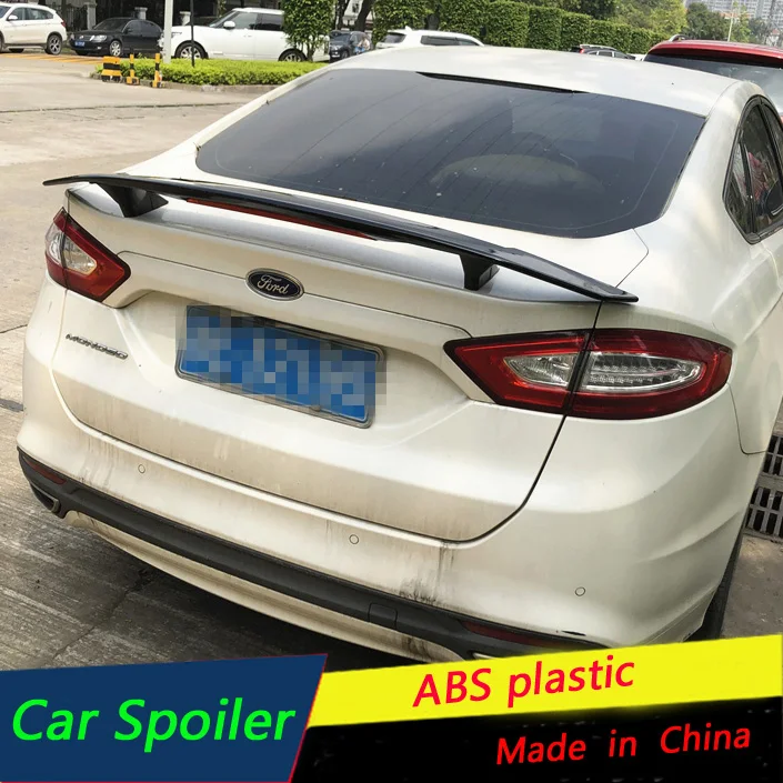 Универсальный Спойлер для Ford Mondeo Sedan 2006 2013/14/15/2017 высококачественный спойлер из ABS