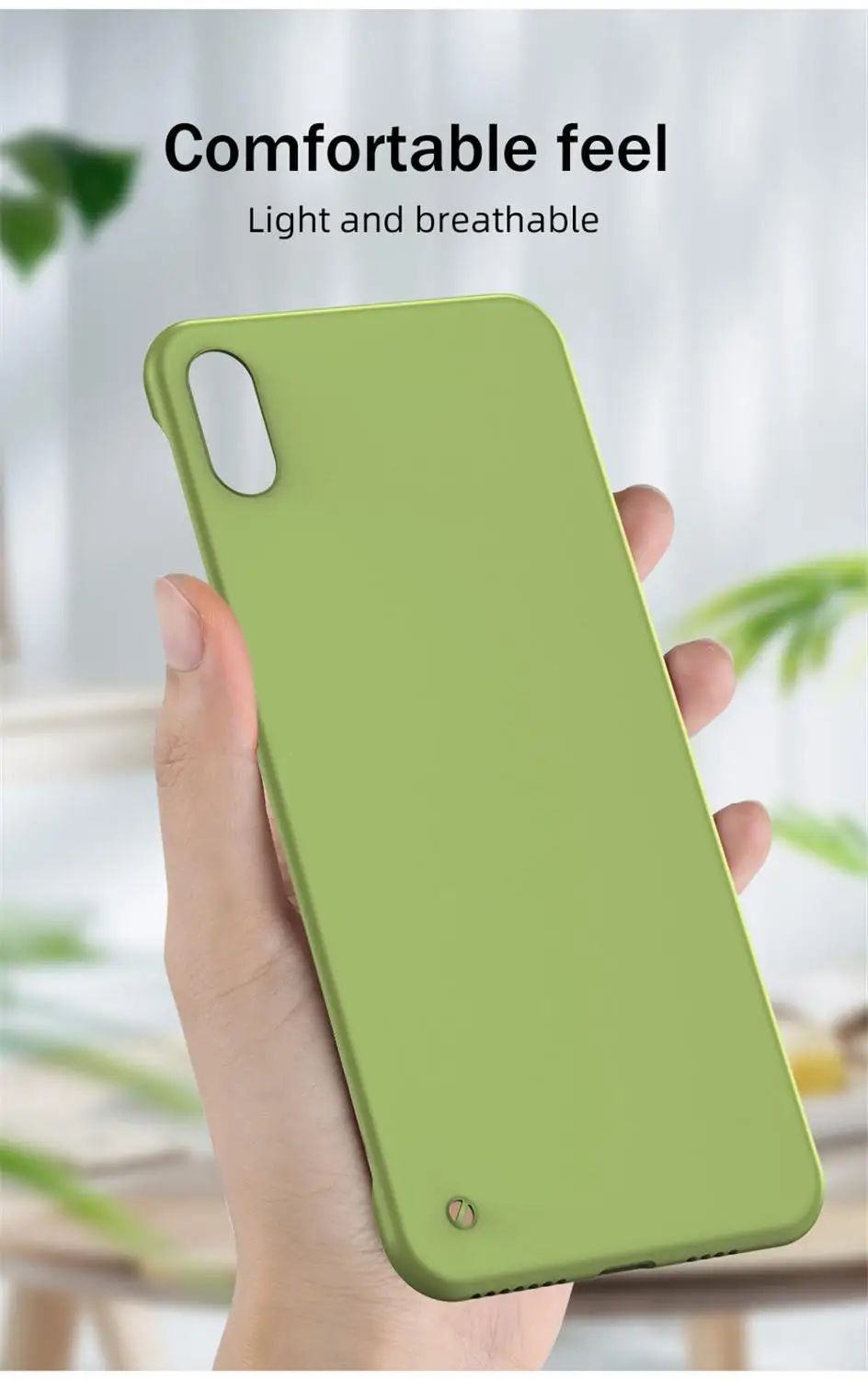 LHLMHL Жесткий ПК с эффектом потертости безрамный чехол для телефона iphone 6 S 7 8 Plus XR X XS