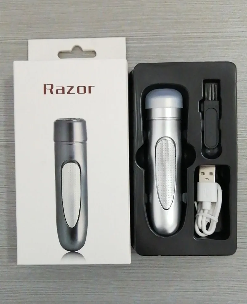 

USB Charging Protable Mini Electric Shaver For Men Face Razors Beard Shaving Machine