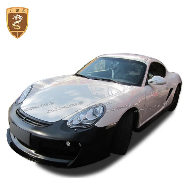 

FRP Tuning Body Kit Techart Style Retrofit Body Kit Car Styling For Porsch Cayman 987 09-12 Front Rear Bumper