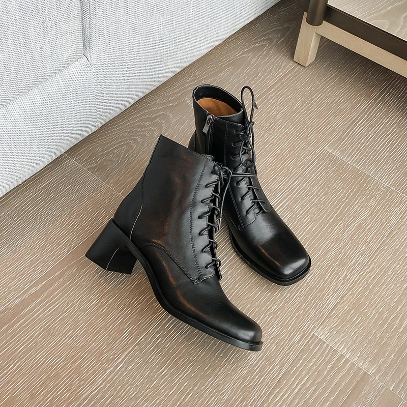 ASUMER/новые женские ботинки больших размеров 34 43 Модные однотонные ботильоны на