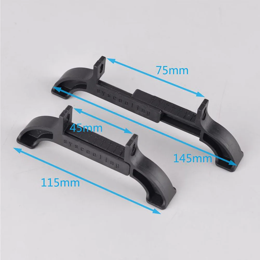 

2pcs R45 Heat Exchanger Bracket Easy Install Water Cooling Nylon Stable Universal Desk External Computer Radiator For PC Durable