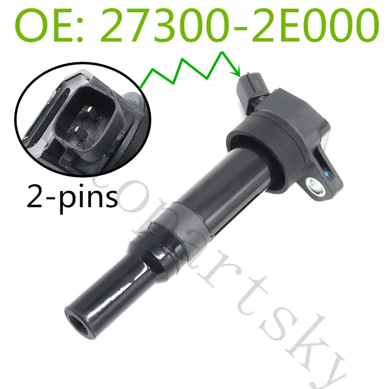 Высококачественная катушка зажигания 27300-2E000 273002E000 для hyundai Elantra для Kia Soul Forte 1,8/2.0L 50146, UF651 катушка зажигания