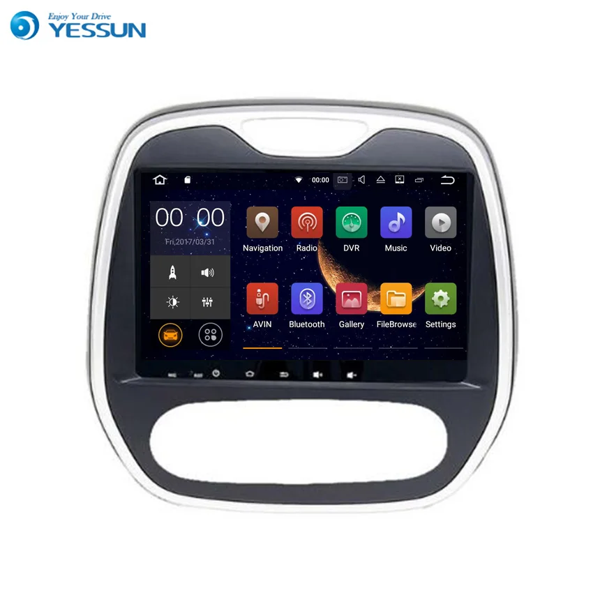 Мультимедийная система Yessun для Renault Captur 2011 ~ 2016 Android 6 0 стерео GPS навигация аудио и