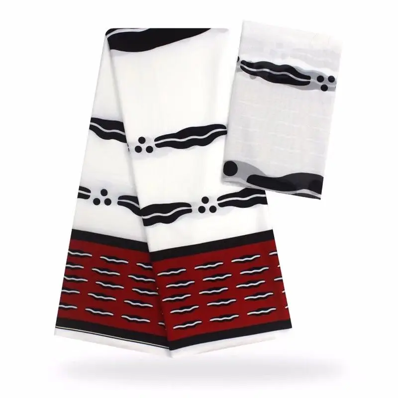 4 ярда красивый белый фон винный принт Африканский audel.mo dell шелковая кружевная