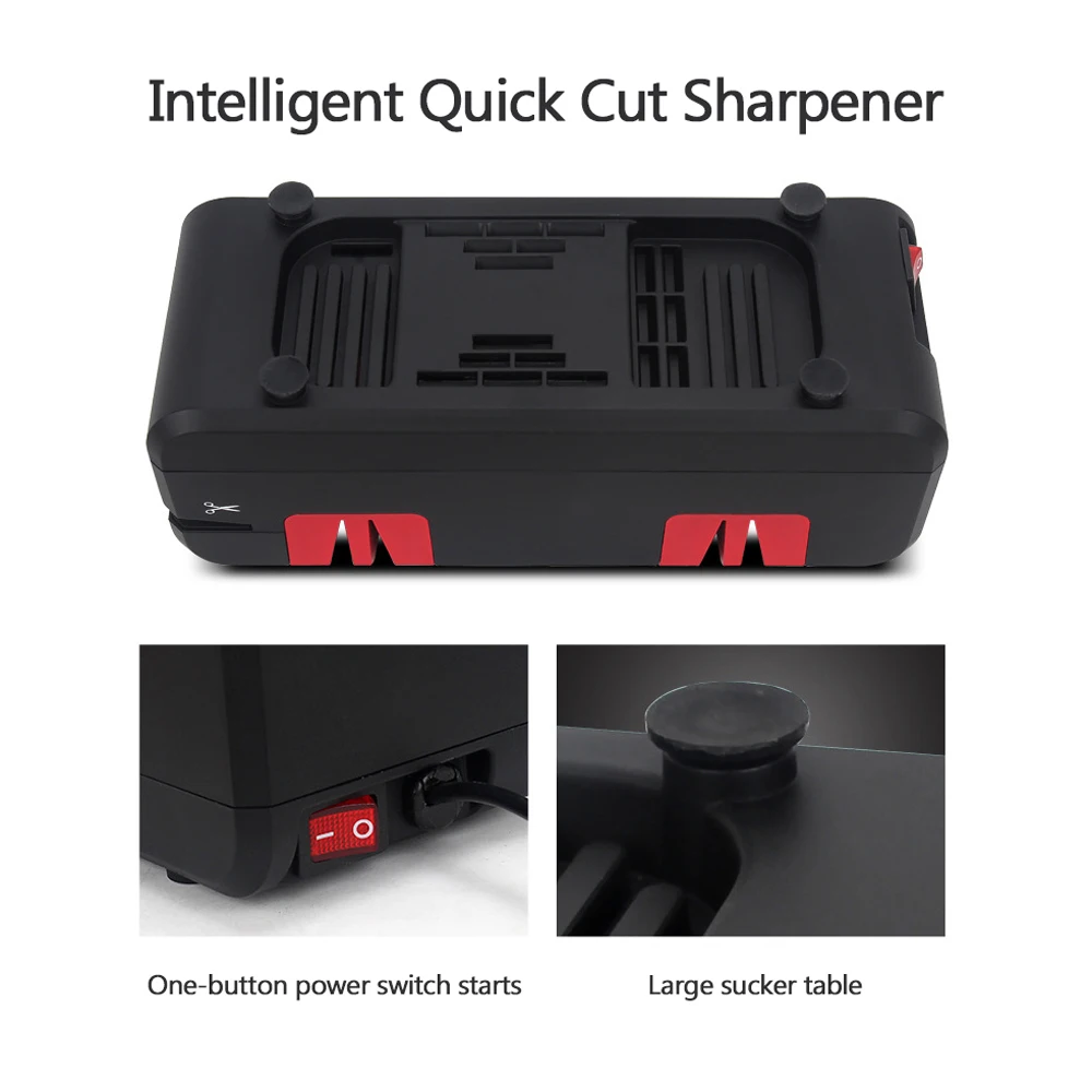 Электрическая бытовая точилка для ножей кухонная утварь точильный камень