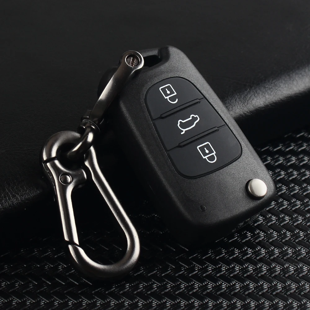 Запасной складной чехол KEYYOU для автомобильного ключа с 3 кнопками оболочка Kia K2 K5