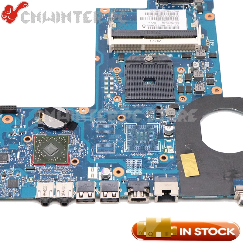 NOKOTION 649288-001 основная плата для hp pavilion G6 G6-1000 Материнская плата ноутбука Разъем fs1 218-0755046 DDR3