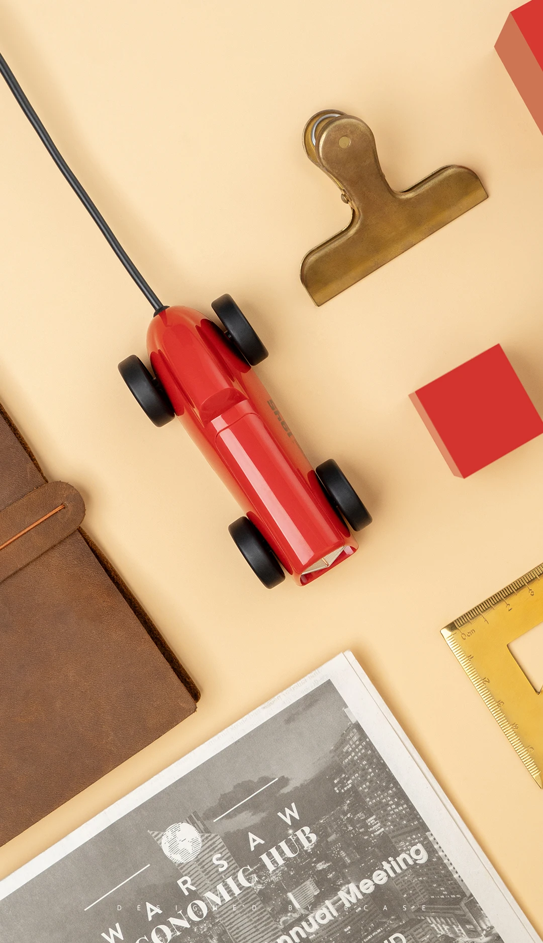 Xiaomi Bcase винтажный Автомобильный дизайн USB 2,0 концентратор разветвитель расширитель адаптер 4 порта Hab для телефона/U диск/беспроводная мышь/usb зарядка