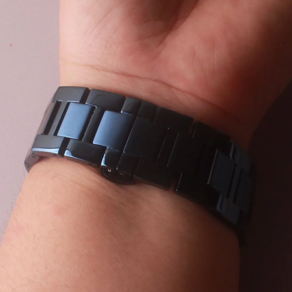 

Ремешок для часов s-eiko SRP777J1, водонепроницаемый браслет из нержавеющей стали для дайвинга, черный, серебристый, синий, розовое золото, 20 мм 22 м...