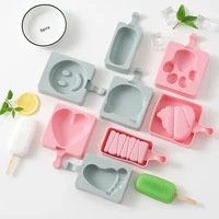 creative silicone mold ice cream mould ice cube tray popsicle molds homemade diy kitchen ice cube tools jelly chocolate ice mode