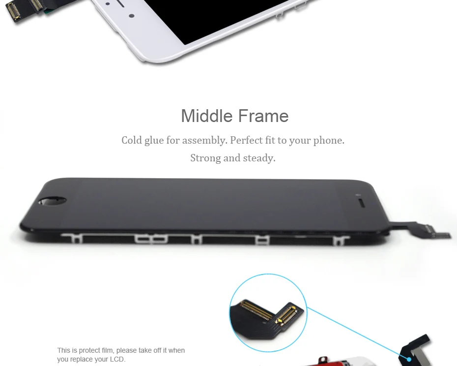 ЖК-экран PINZHENG AAAA для iPhone 6S Plus, сменный ЖК-экран, ips дисплей, сенсорное качество, 6S Plus lcd S