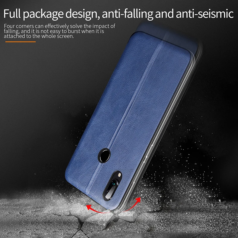 Чехол-книжка для xiaomi redmi note 8 pro 8t 8a 7 6 7a 6a 5 plus a2 lite кожаный | Мобильные телефоны и