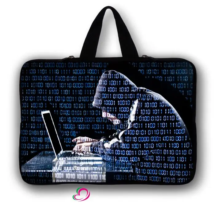 

Hacker Laptop Bag Women Men 13.3 15.6 16 inch Case For Macbook Air Pro 13 14 15 Bags For Xiaomi Acer Notebook ziper Sleeve