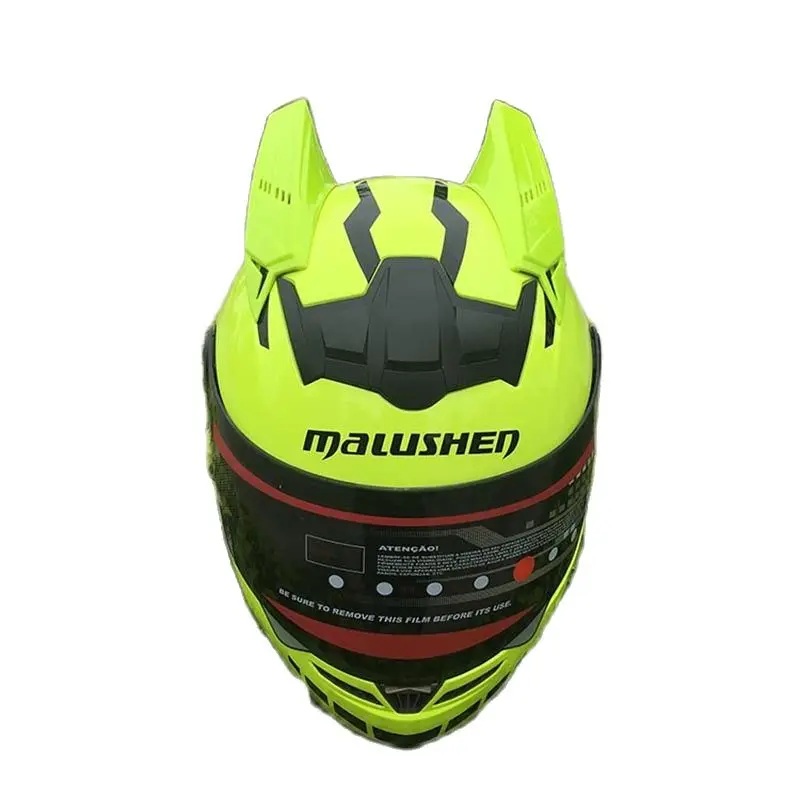 Крутой мотоциклетный защитный шлем с полным лицом для внедорожников asque