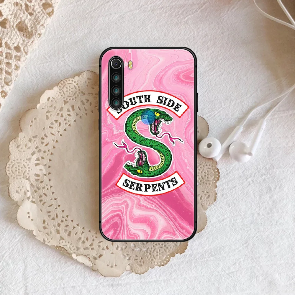 

Riverdale Phone Case For XIAOMI Redmi Note 5 7 8 T 9 6A 7A 8A 9S K 20 30 Pro black Hoesjes Silicone Coque Pretty Cell Luxury