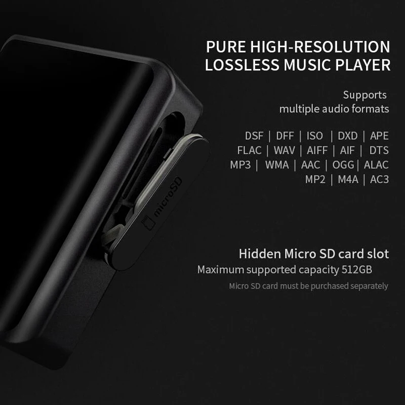 Портативный музыкальный плеер Shanling M0 с сенсорным экраном Hi Res Bluetooth|MP3-плееры| |