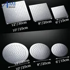 Квадратная и круглая ультратонкая Лейка для душа из нержавеющей стали толщиной 2 мм