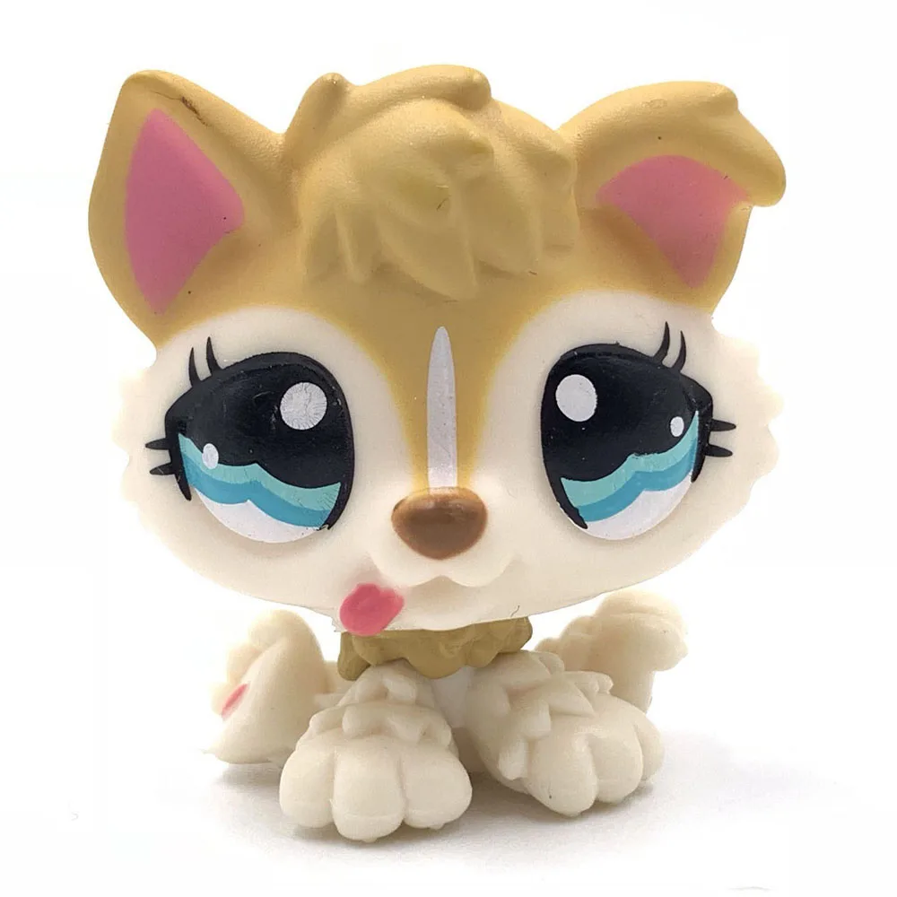 Лпс стоячки кошки собаки игрушки Lps кошка старый pet shop игрушка маленькая короткая шерсть котенок Гималайский котенок husky собака Спаниель колли great dane редкая коллекция фигурок - Цвет: 1013