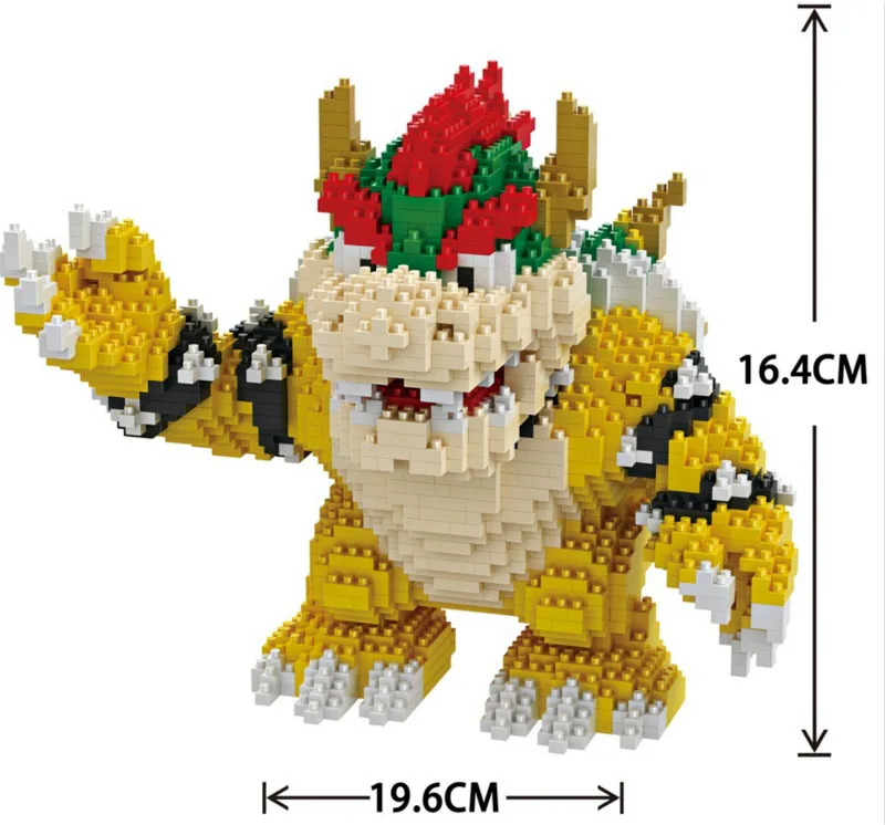 21822 no box 2000 шт. 9020 мини блоки Yoshi большой размер модели конструктор Марио Аниме DIY строительные игрушки Juguetes модель аукциона игрушки детские подарки - Цвет: 21822 no box