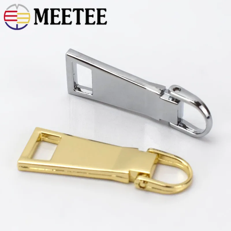Съемные Металлические съемники Meetee 5 шт. для 8 #10 #15 # съемные слайдеры на молнии