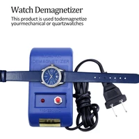 au eu plug type electrical perfect watch repair screwdriver tweezers demagnetise demagnetizer tools compass watch repair tool