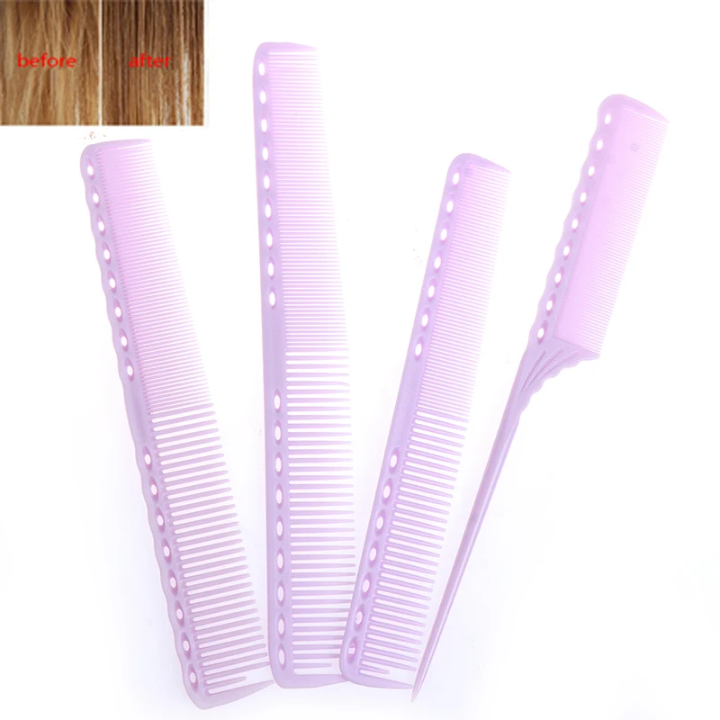 

Professional Hair Combs Purple Hairdressing Hair Tools Comb Anti-static Combs