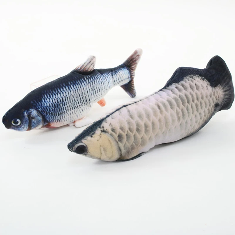 Игрушки для детей/кошка Милая электрическая симуляция плюшевые Рыбы Кукла