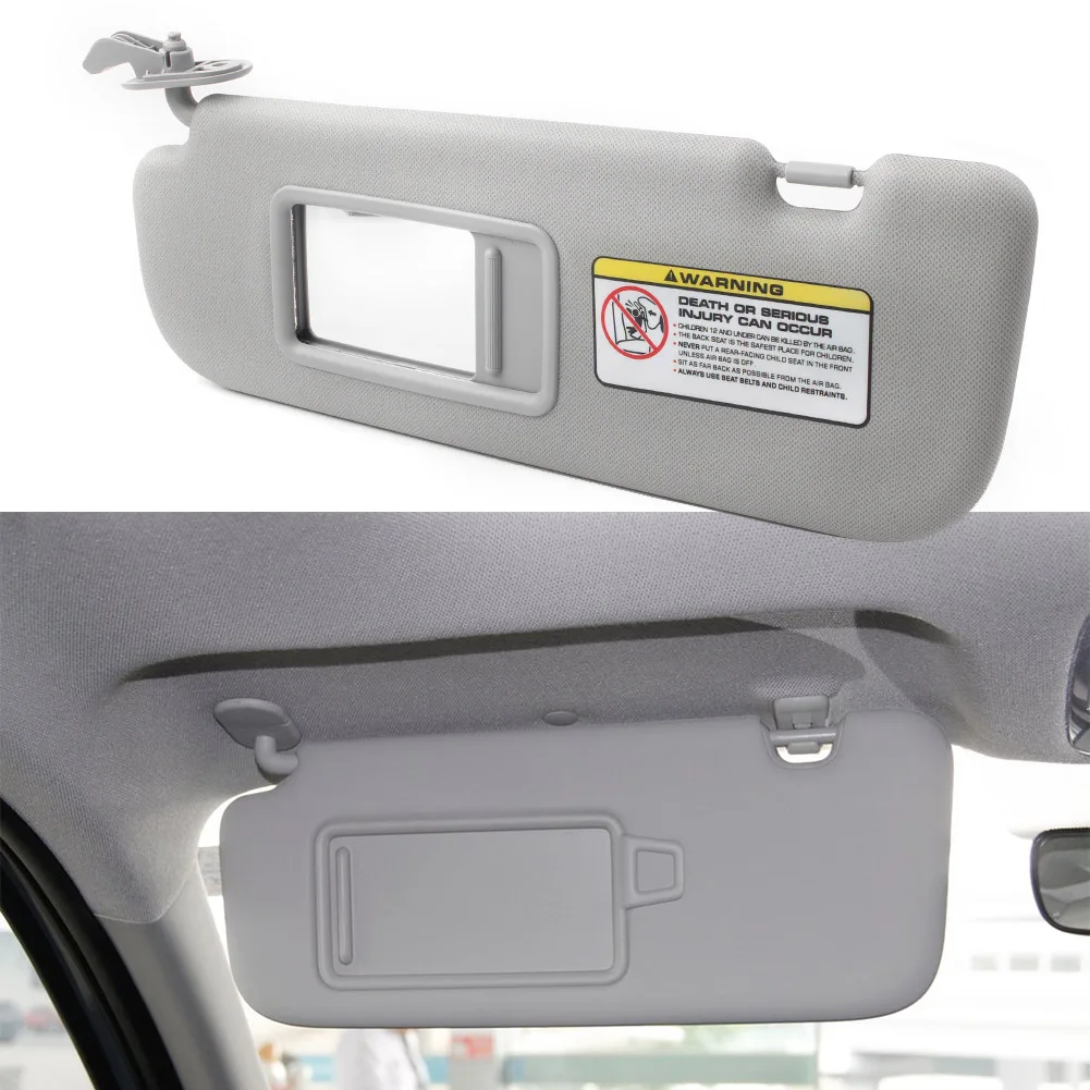 Gray Car Sunshade Shield Left Side Sun Visor 852103X000TX For Hyundai Elantra 2011 2012 2013 2014 2015