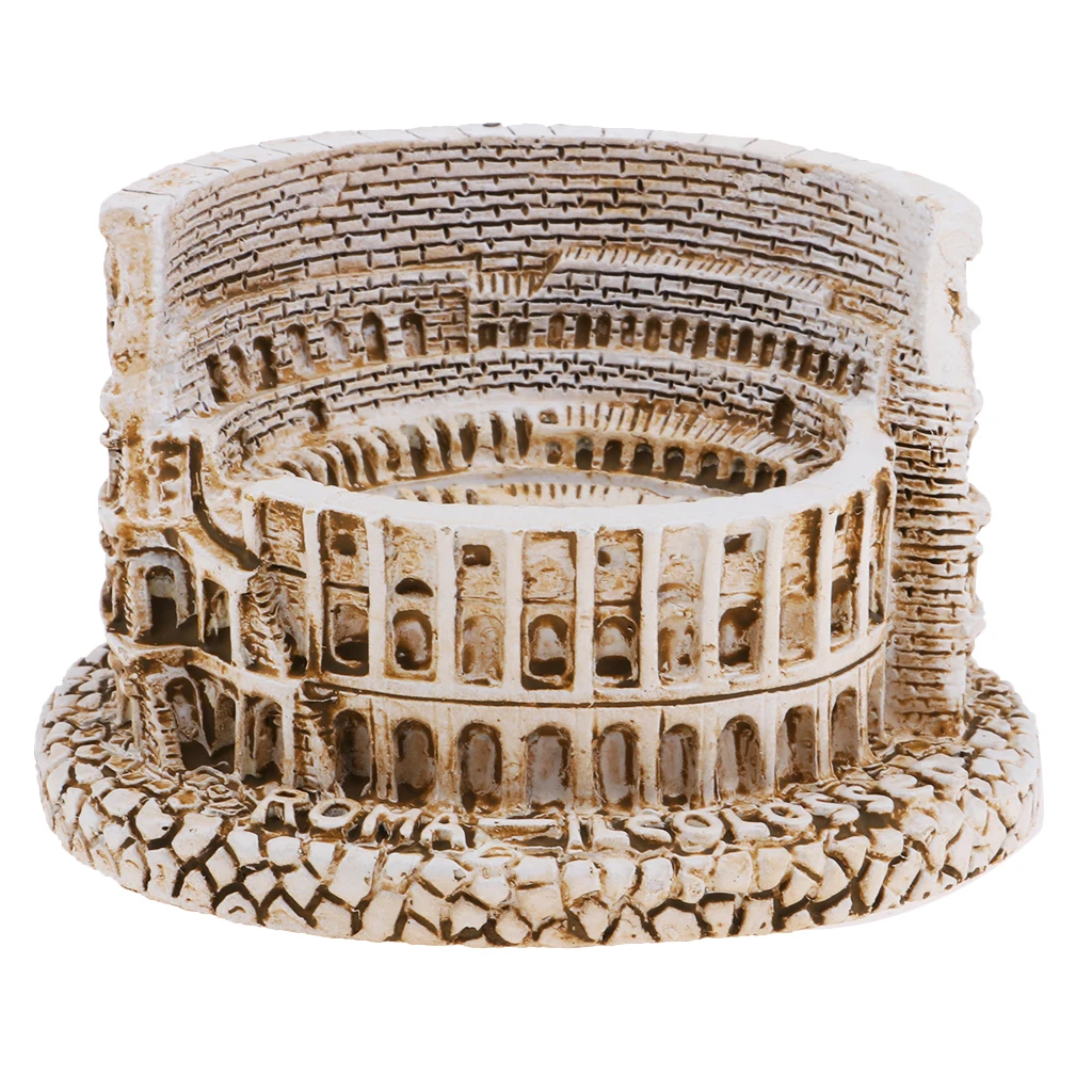 Модель римского колоссея из смолы игрушка для песочного стола диоформат