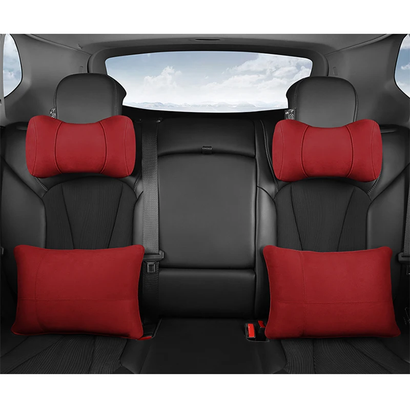 Подушка на шею для автомобиля Регулируемый подголовник 3D из пены с эффектом