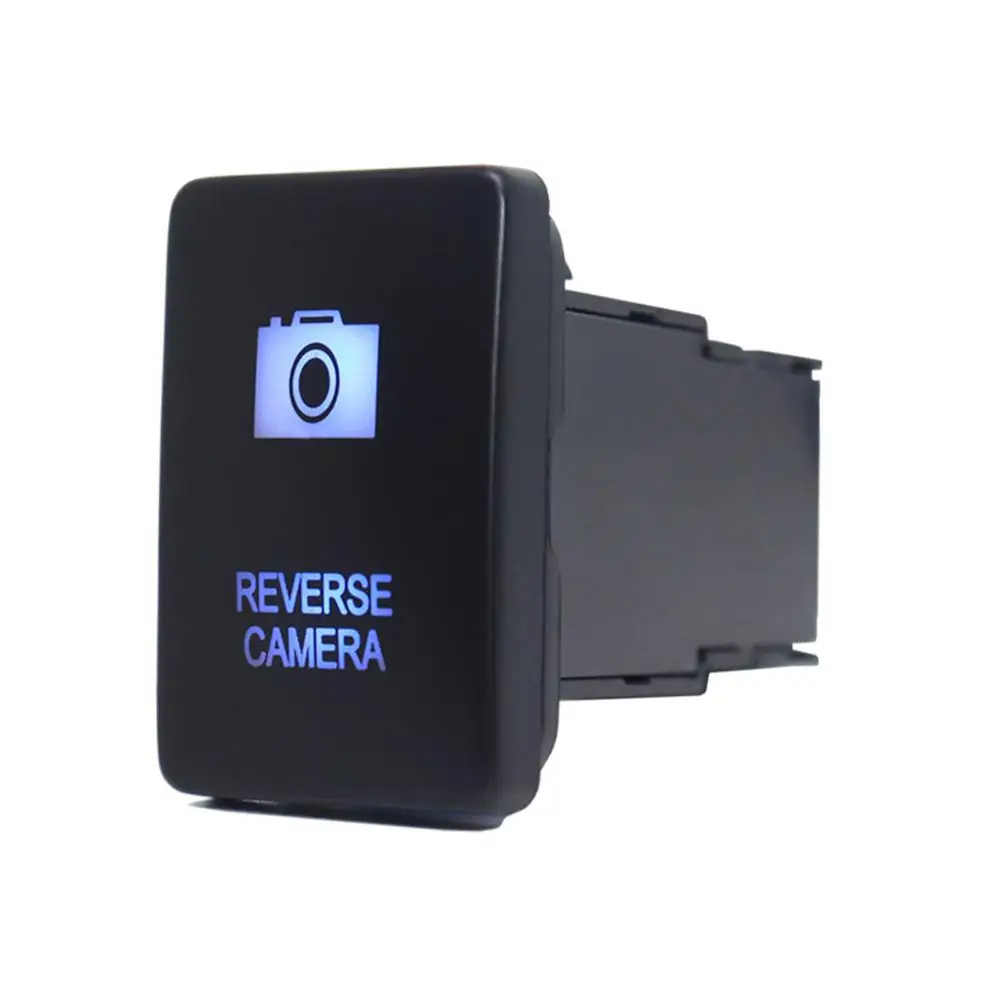 

Прожектор, осветительная панель, кнопка включения и выключения автомобиля, 3 А, 12 В, для Toyota Hilux 2015/Prado150, цвет синий/зеленый, с соединительным проводом